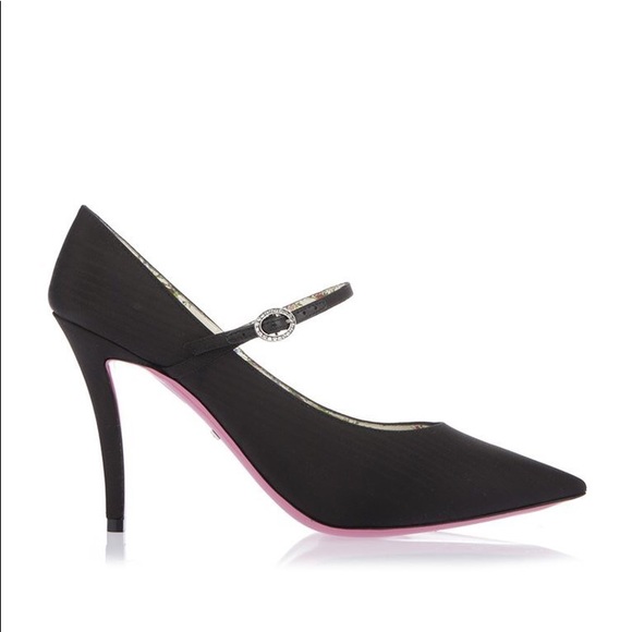 NEW $800 GUCCI HIGH HEEL PUMPS SIZE 40 - Picture 3 of 7